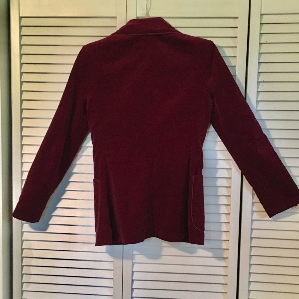 VINTAGE 70s PATTY WOODARD OF CALIFORNIA BUTTER-SOFT VELVET JACKET - Picture 5 of 8